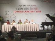 “Bữa tiệc âm nhạc” cổ điển trữ tình Nga tại Toyota Concert 2016
