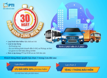 PTI ưu đãi cho khách hàng tham gia bảo hiểm vật chất xe ô tô