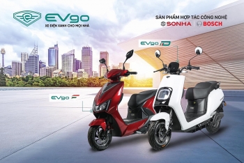 Xe máy điện EVgo của Tập đoàn Sơn Hà có mặt tại Vĩnh Phúc