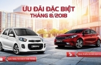 Cơ hội mua xe Kia với nhiều ưu đãi hấp dẫn trong tháng 8