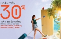 Nhiều ưu đãi khi đặt vé máy bay với Thẻ tín dụng du lịch MSB Visa