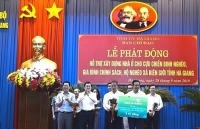 Vietcombank tài trợ 3 tỷ đồng xây dựng 50 căn nhà cho đối tượng chính sách tỉnh Hà Giang