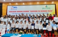 PTI trao 83 suất học bổng cho  sinh viên các trường đại học trên toàn quốc