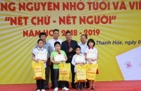 Học sinh xuất sắc của Thanh Hóa vào chung kết Trạng nguyên nhỏ tuổi và Viết chữ đẹp
