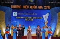Hòa Phát là Thương hiệu Quốc gia lần thứ 4 liên tiếp