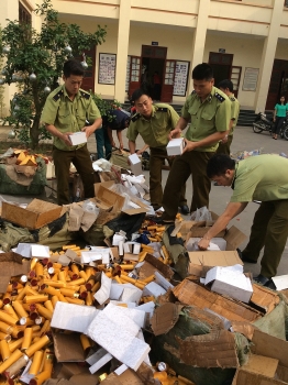 Cục Quản lý thị trường Bắc Ninh: Quyết liệt chống hàng lậu, hàng giả…