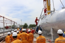 KVT thực hiện cải hoán tại GPP Dinh Cố: Đáp ứng yêu cầu tiếp nhận khí NCS2