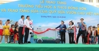 Trẻ em Quảng Ninh: Đón nhận trường mới và hơn 71 nghìn ly sữa