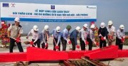 Hợp long cầu Lạch Tray lớn nhất đường cao tốc Hà Nội – Hải Phòng