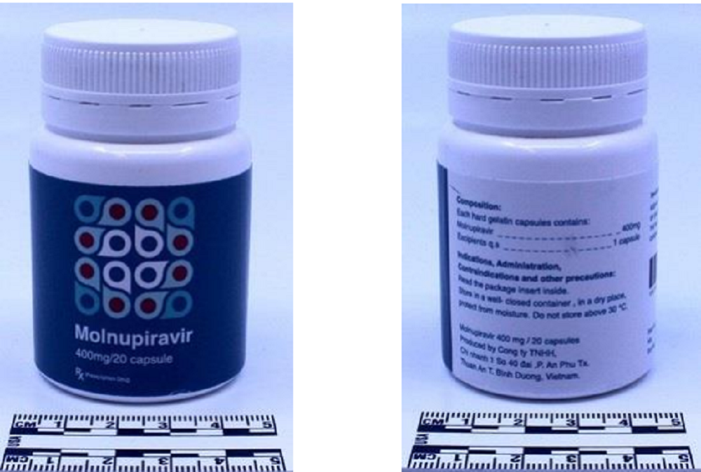 Cục Quản lý dược cảnh báo thuốc Molnupiravir giả phát hiện tại Thụy Sĩ