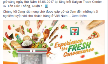 7-Eleven khai trương cửa hàng đầu tiên tại Việt Nam vào 15/6