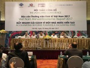 Cải cách thể chế nhằm hướng tới một nhà nước kiến tạo