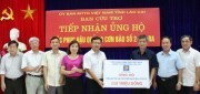 Petrolimex hỗ trợ Lào Cai khắc phục thiệt hại do thiên tai