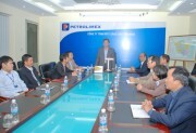 Tổng giám đốc Petrolimex Trần Văn Thịnh thăm và làm việc tại Petrolimex Thái Bình