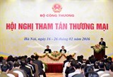 Khai mạc Hội nghị Tham tán thương mại 2016
