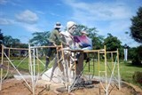 Khai mạc trại sáng tác điêu khắc đá Thành cổ Quảng Trị
