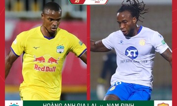 Link xem trực tiếp trận HAGL - Nam Định (18h00 ngày 4/11) tại V-League 2022
