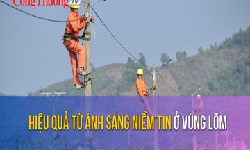 Hiệu quả từ ánh sáng niềm tin ở vùng lõm