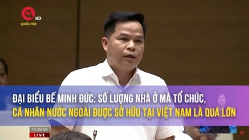 Số lượng nhà ở mà tổ chức, cá nhân nước ngoài được sở hữu tại Việt Nam là quá lớn