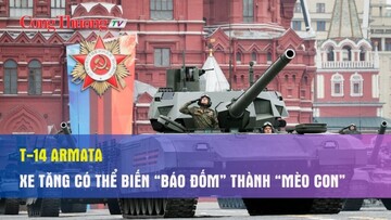 T-14 ARMATA - Xe tăng có thể biến 