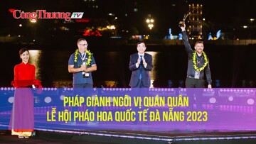 Pháp giành ngôi vị Quán quân Lễ hội pháo hoa quốc tế Đà Nẵng 2023