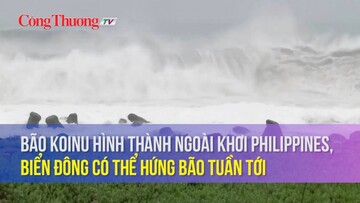 Bão Koinu hình thành ngoài khơi Philippines, Biển Đông có thể hứng bão tuần tới