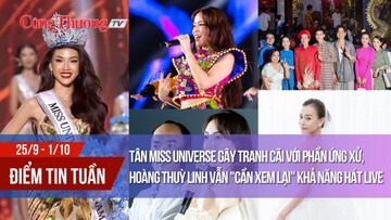 Tân Miss Universe gây tranh cãi với phần ứng xử, Hoàng Thuỳ Linh vẫn 