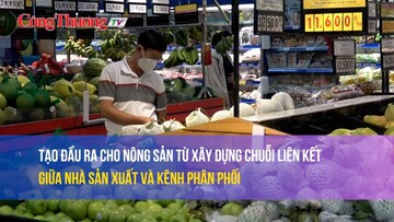 Tạo đầu ra cho nông sản từ xây dựng chuỗi liên kết giữa nhà sản xuất và kênh phân phối