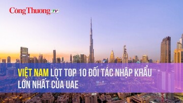 Việt Nam lọt top 10 đối tác nhập khẩu lớn nhất của UAE