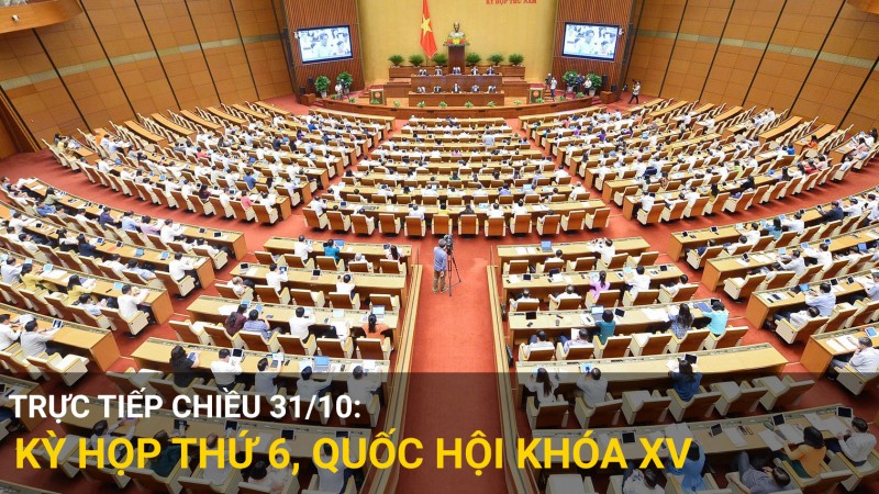 Trực tiếp chiều 31/10: Quốc hội thảo luận về đánh giá kết quả thực hiện kế hoạch phát triển KT-XH năm 2023