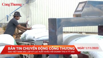 Gạo Việt Nam xác lập kỷ lục xuất khẩu với doanh thu 4 tỷ USD
