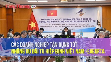 Các doanh nghiệp tận dụng tốt những ưu đãi từ Hiệp định Việt Nam - EAEUFTA