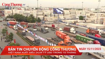 Việt Nam xuất siêu 24,59 tỷ USD trong 10 tháng