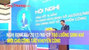 Nghị định 45/2012/NĐ-CP tạo luồng sinh khí mới cho công tác khuyến công