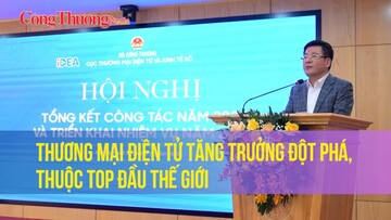 Thương mại điện tử tăng trưởng đột phá, thuộc top đầu thế giới