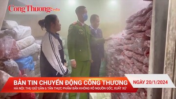 Hà Nội: Thu giữ gần 6 tấn thực phẩm bẩn không rõ nguồn gốc, xuất xứ