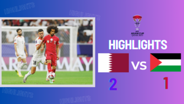 Qatar chứng tỏ sức mạnh, thắng ngược Palestine giành vé vào tứ kết Asian Cup 2023