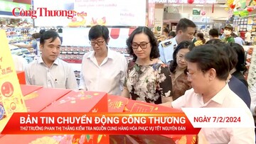 Thứ trưởng Phan Thị Thắng kiểm tra nguồn cung hàng hóa phục vụ Tết Nguyên đán