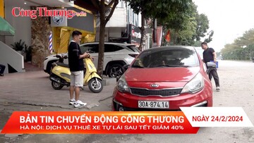 Hà Nội: Dịch vụ cho thuê xe tự lái sau Tết giảm 40%