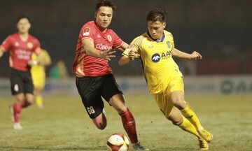 Bùi Hoàng Việt Anh tỏa sáng, Công an Hà Nội giành chiến thắng