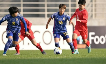U20 nữ Việt Nam thua Nhật Bản 10 bàn trong ngày ra quân