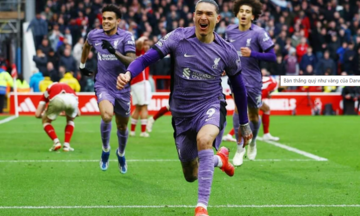 Liverpool giành chiến thắng trước Nottingham Forest