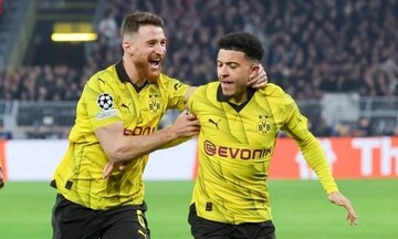 Sancho lập siêu phẩm, Dortmund giành vé vào tứ kết Champions League
