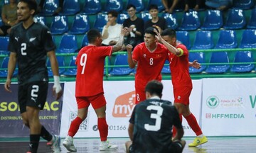 Futsal Việt Nam hòa đáng tiếc New Zealand