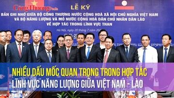 Nhiều dấu mốc quan trọng trong hợp tác lĩnh vực năng lượng giữa Việt Nam - Lào