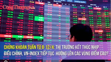 Chứng khoán tuần từ 8-12/4: Thị trường kết thúc nhịp điều chỉnh, VN-Index tiếp tục hướng lên các vùng điểm cao?