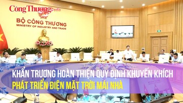 Khẩn trương hoàn thiện quy định khuyến khích phát triển điện mặt trời mái nhà