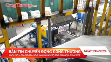 Brazil khởi xướng điều tra chống bán phá giá xơ sợi staple nhân tạo từ polyeste