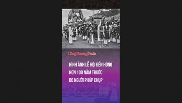 Hình ảnh Lễ hội Đền Hùng hơn 100 năm trước do người Pháp chụp