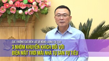 3 nhóm khuyến khích đối với điện mặt trời mái nhà tự sản tự tiêu